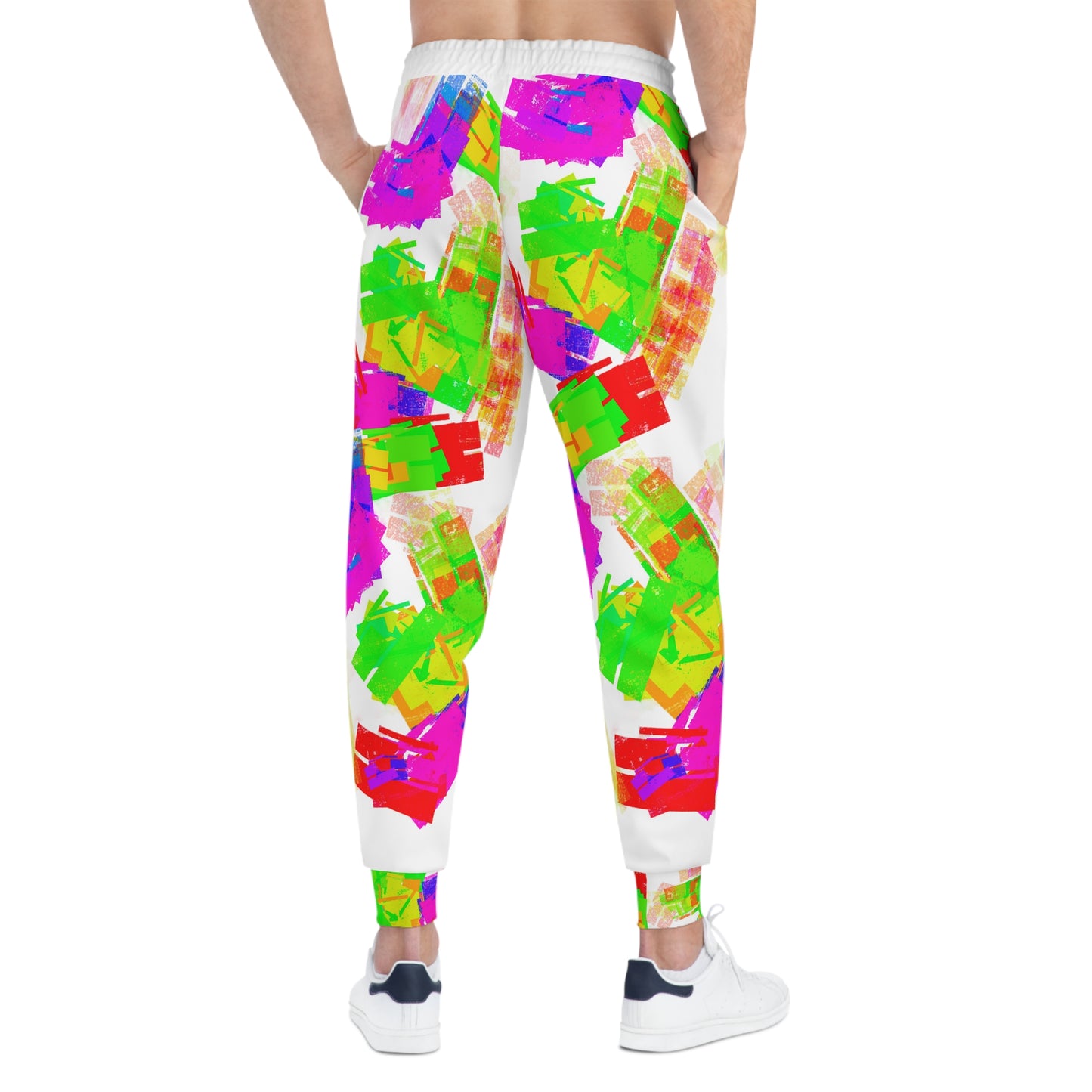 Custom Joggers with All-Over Print Design - Cozy Unisex Fit - Personalized Athletic Pants