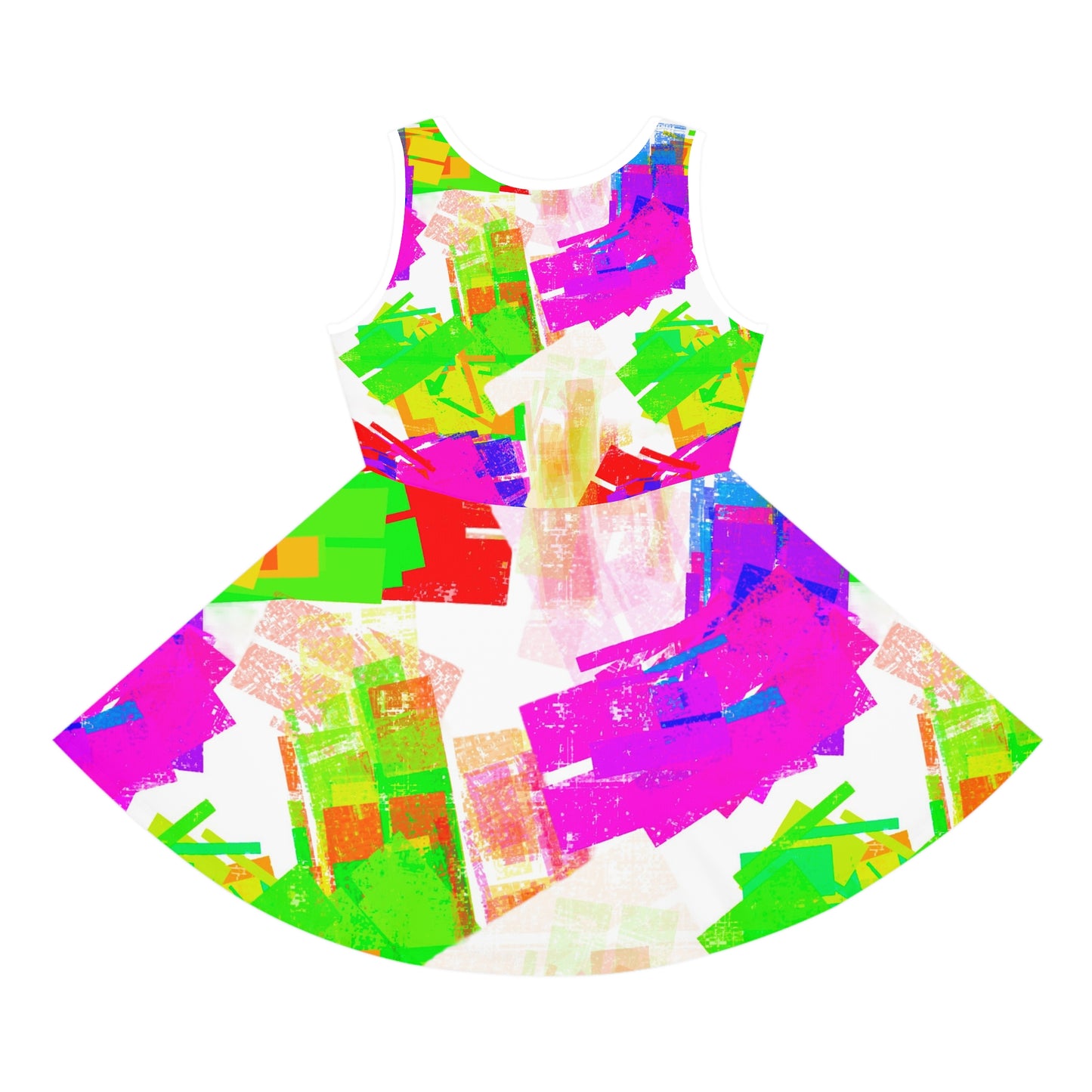 Girls' Sleeveless Sundress (AOP)